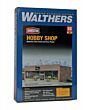 Walthers: Hobby Shop -- Kit - 7-1/8 x 5-3/8 x 3-1/2" 18.1 x 13.7 x 8.9cm