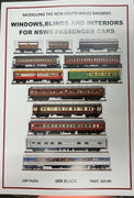 Windows, Blinds and Interiors for NSWR Passenger Cars Book By Ian Black