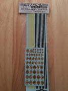 SOAK 77 DECAL for Genessee & Wyoming Aust Logo & Strips (G&W logo) HO