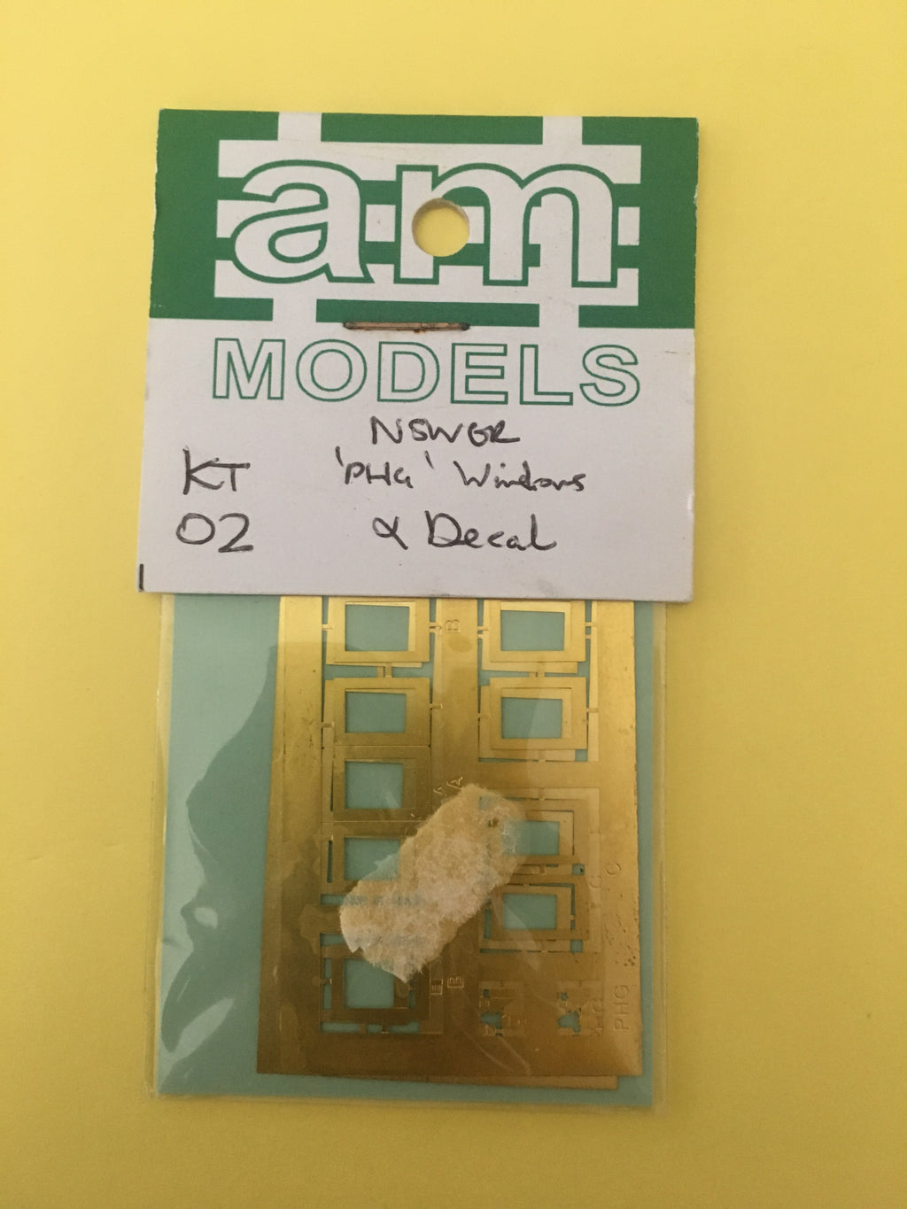 AM Models : KT 02 NSWGR ‘PHG’ Etch Brass Windows & Decal