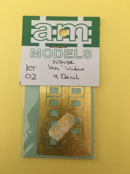 KT 02 NSWGR ‘PHG’ Etch Brass Windows & Decal - AM Models