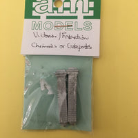 AM Models : SH01 VICTORIAN-FEDERATION type Chimnies or Gateposts in white metal kit