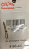 CAL-SCALE 190-320 Air and Signal Hoses (1) Brass Casting.*