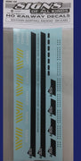120 HO DECAL for SOUTHERN SHORTHAUL RAILROAD GM CLASS LOCO, - SOAK