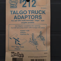 # 212 Talgo Truck Adaptors (HO)