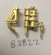 3822 - C38 Class Compressor & Bracket #B3822 Ozzy Brass NSWGR