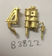 3822 - C38 Class Compressor & Bracket #B3822 Ozzy Brass NSWGR