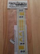 110 HO DECAL for  “Australian National” CL Class Locomotive - SOAK