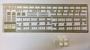 GORDON BOX MODELS Sydney 1926 Overhead Masts kit using Nickle Silver Etching