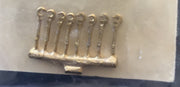 #28.2 DRAW HOOK COUPLERS, Locomotive,Passenger Car & wagons, - Ozzy Brass