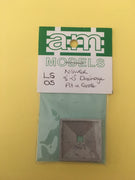 LS05 NSWGR 8" DRAINIG PIT & GATE METAL & BRASS AM MODEL - AM Models