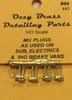 #44 - MU PLUGS   As used on Sub, Electrics & IHO Brake Vans Ozzy Brass