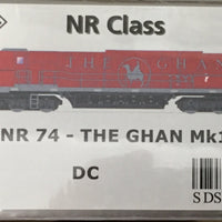 NR74 DC  "THE GHAN" Mk1 Locomotive By SDS MODELS.cat,#310 DC HO NEW