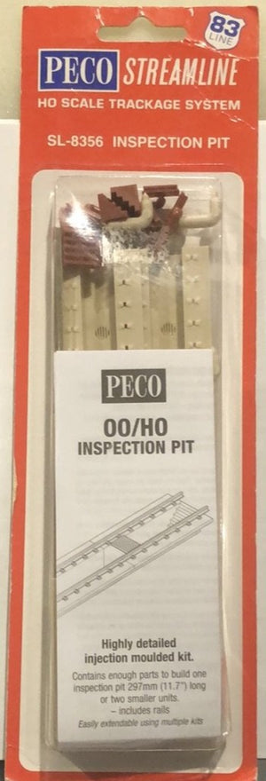 Peco : SL-8356 HO CODE 83 INSPECTION PIT code 83