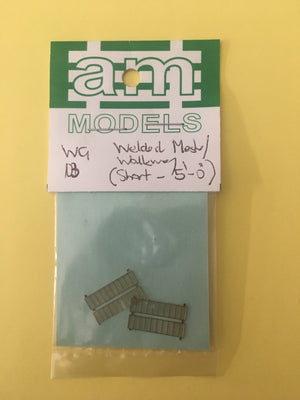 AM Models : WG03 Welded Mesh Panels HOsize 5ft x 1ft brass etch sheet (4)