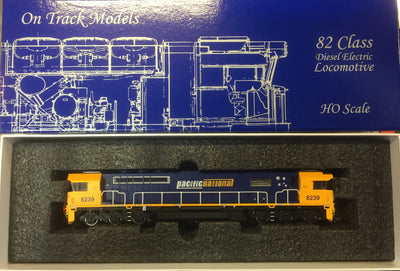 8239 - PN - DC - 82 Class Pacific National Locomotive DC - DCC READY On Track Models