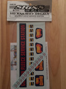 Soak 58 HO DECAL for GOLDEN FLEECE SERVICE STATION SIGNS