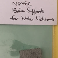 AM Models : WS06 NSW BRICK SUPPORT FOR WATER COLUMN METAL KIT AM MODELS