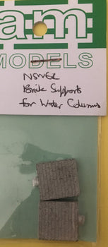 WS06 NSW BRICK SUPPORT FOR WATER COLUMN METAL KIT AM MODELS - AM Models