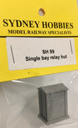 SH59 Single Bay Relay Hut NSWGR; SYDNEY HOBBIES MODEL RAILWAY SPECIALISTS.