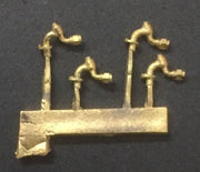 #129A Clack Valves (4) for NSWGR steam loco's all Class Engines - Ozzy Brass Parts