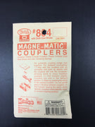 O SCALE  #804 Medium Centerset Plastic Couplers with Plastic Gearboxes - Black