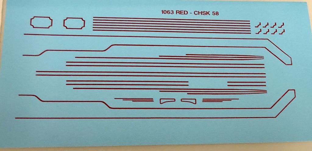 C38 Sign STEAM CHSK58 DECAL for C38