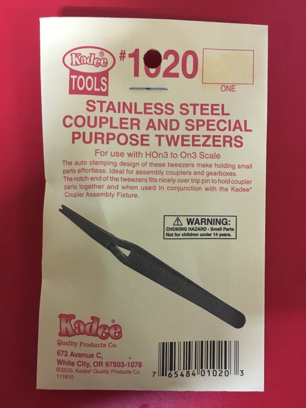 #1020 Coupler & Special Purpose Tweezers