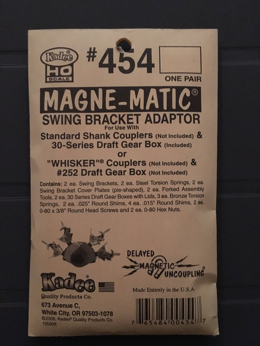#454 Swing Bracket Adaptor Kit
