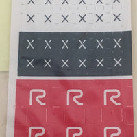 Ozzy Decals: LOGO'S 1050 R's and X's Exchange. photo shown.