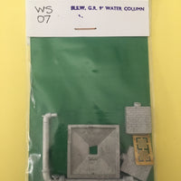 AM Models : WS07: NSWGR 9" WATER COLUMN WITH BRICK SUPPORTS METAL KIT