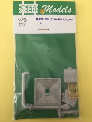 AM Models : WS07: NSWGR 9" WATER COLUMN WITH BRICK SUPPORTS METAL KIT