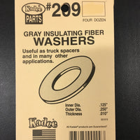 # 209 Gray insulated washer .010in Thick
