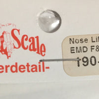 CAL-SCALE- 190-415 - HO Nose Lift Rings EMD F & E units (1pr) Brass Casting.*