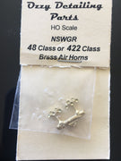 Air Horn 5 Cluster #55.1 : Air Horns for NSWGR 422 or 48 Class Locomotive one set.  #55.1 Ozzy Brass