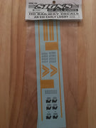 188 SOAK  HO Railway Decals: for AN 930 LOCO, Early Livery