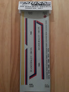 SOAK 72 DECAL for Hamersley Iron DASH 9 Locomotives, 7085. NO MORE SOAK 72 AVAILABLE AFTER THIS ONE SOLD.