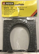 60010 HO NOCH Tunnel Portal Single Track. 2 off 11 cm x 11 cm,