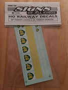 136 HO DECAL for BP TANKER LOGOS & OIL TANKER SIGNAGE  - SOAK