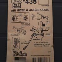 Kadee #438 Air Hose Angle Cock (HO)