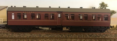 R - FR1349 2nd CLASS PASSENGER CAR INDIAN RED R TYPE CAR - CASULA HOBBIES MODEL RAILWAYS. SOLD OUT