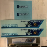 SOAK 161 Container Decal "Breeze Logistics" 40ft / i Freight 20ft Container