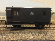 HG 7 - Sold Out -  HG5434 N.S.W.G.R. Casula Hobbies RTR Model Brake Van with short guards look out, no mid, window, no pass, compartment, single window other end of guards lookout, bracing fitted to sides of van.