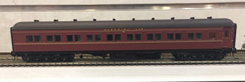 MAL 2019 INDIAN RED SLEEPING CAR NSWGR 12 Wheel Passenger 72.6 Car Series - Eureka Models