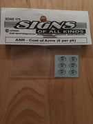 173 SOAK ANR COAT OF ARMS 6per Pk. HO