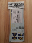 023 HO DECAL for locomotive EL class CFCLA. - SOAK