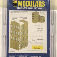 WALTHERS: MODULARS LARGE DOOR WALL SECTION #933-3727 KIT HO