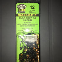 #  12 KD bulk 20 PAIR PACK of the scale head No58's HO
