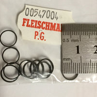 Fleischmann: TRACTION TYRES  #948006  : N SCALE Locomotive Tyre 8 mm,  pack of 10 - Fleischmann: