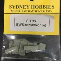 SH36 BWS Conversion Kit using a SILVERMAZ "S" wagon kit.